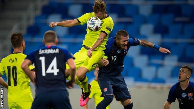 Czech Republic won 3-1 in Slovakia on Friday