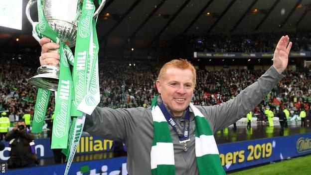 Celtic V Hearts Does The Quadruple Treble Still Matter To Neil Lennon S Side Bbc Sport