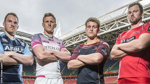 Welsh rugby pre season fixtures guide BBC Sport