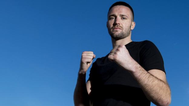 Josh Taylor 'more relaxed' before Ryan Martin Super Series bout - BBC Sport