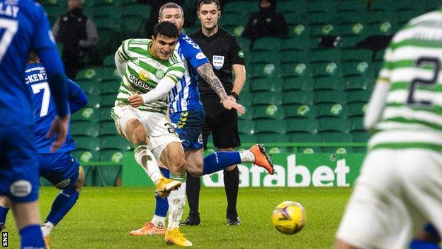 Mohamed Elyounoussi's goal sent Celtic on their way to victory