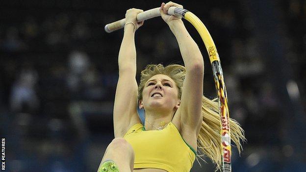 Molly Caudery British Indoor Title Sets Up Gold Coast 2018 Bid Bbc Sport