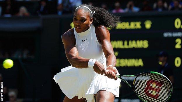 Wimbledon Serena Williams Says Female Players Deserve Equal Pay Bbc Sport