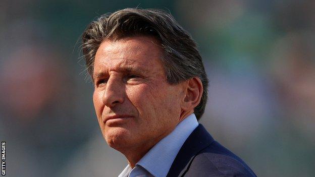 World Athletics president Lord Coe