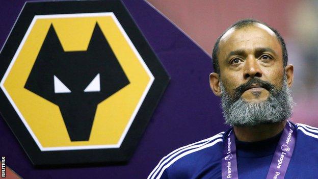 Wolves manager Nuno Espirito Santo