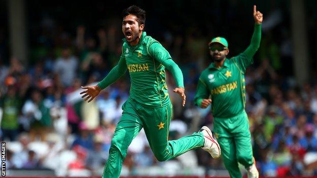 Amir was man of the match when Pakistan beat India in the 2017 Champions Trophy final