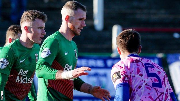 Irish Cup: Glentoran thrown out of competition for playing ineligible ...