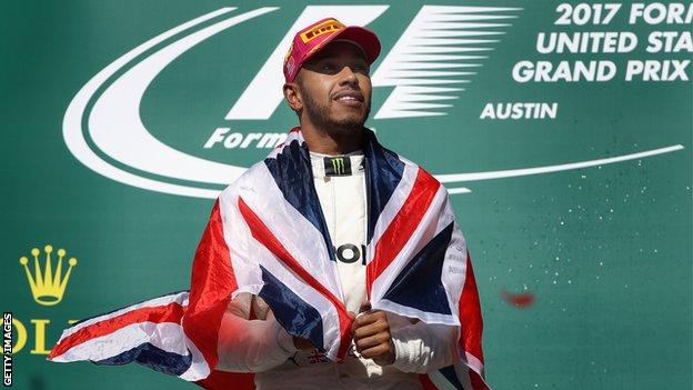 Lewis Hamilton United States GP