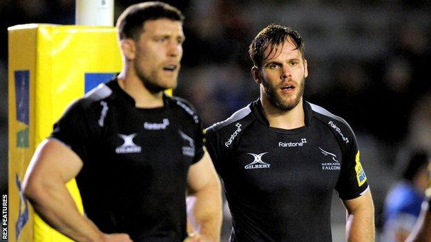 Newcastle Falcons: Welch and Wilson sign new deals - BBC Sport