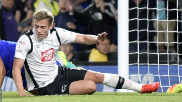 James Wilson - injured on loan at Derby County