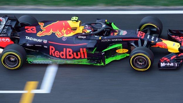 Max Verstappen of Red Bull Racing