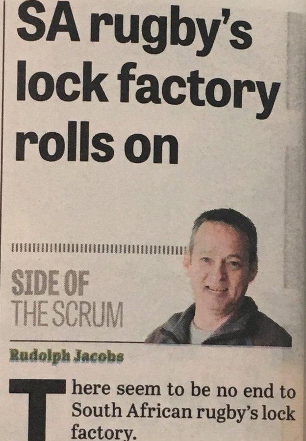 South African newspaper