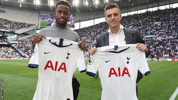 Giovani Lo Celso and Ryan Sessegnon