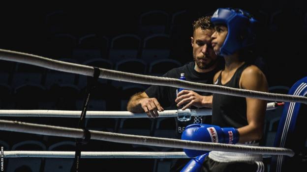 Ramla Ali Meet The Boxer On The Duchess Of Sussex S Vogue Front Page Bbc Sport