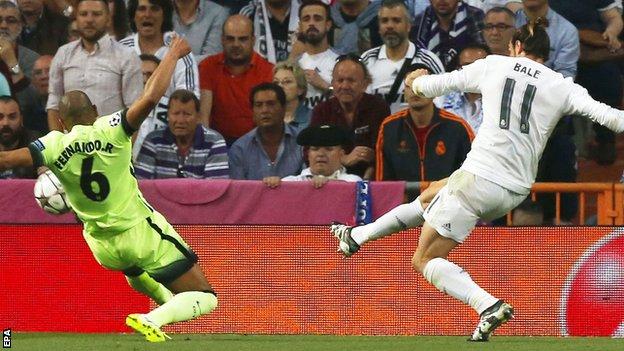 Real Madrid 10 Manchester City (agg 10)  BBC Sport