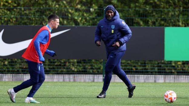 Phil Foden training with Manchester City