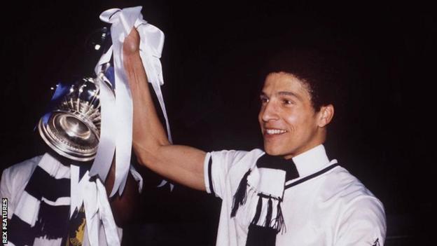 Brighton manager Chris Hughton won the FA Cup with Tottenham in 1981 and 1982
