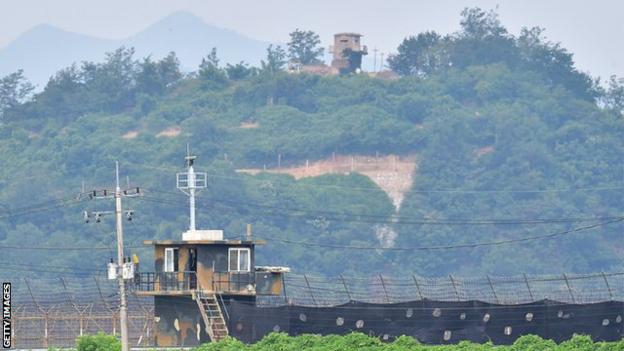 North-South Korean border