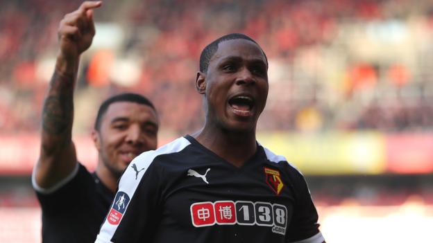 Odion Ighalo: Watford Striker Signs New Five-year Deal With The Premier ...