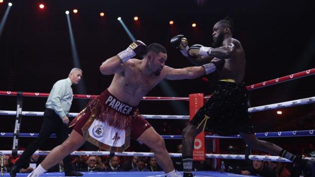 Deontay Wilder loses to Joseph Parker in Saudi Arabia