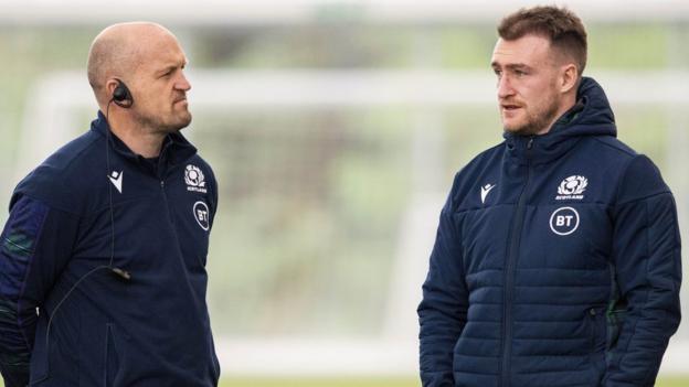 Stuart Hogg's retirement a 'surprise' to Scotland head coach Gregor ...