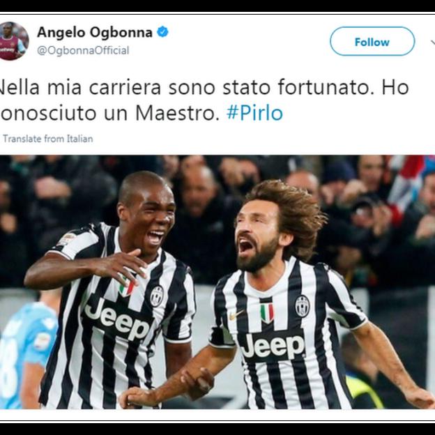 Ogbonna tweet