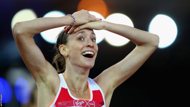 British athlete Laura Weightman