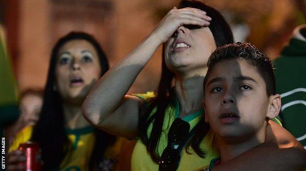 Brazil fans
