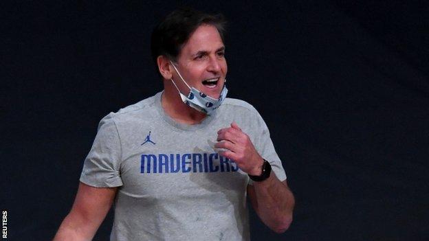 Dallas Mavericks team owner Mark Cuban