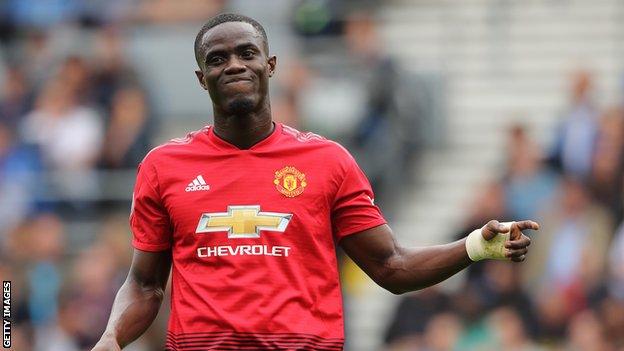 Manchester United and Ivory Coast defender Eric Bailly