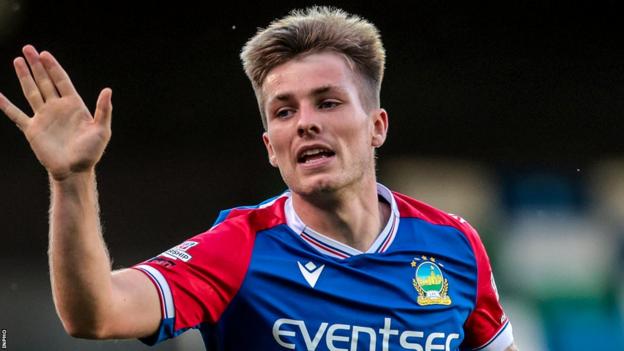 Chris McKee is having an impressive season for Linfield