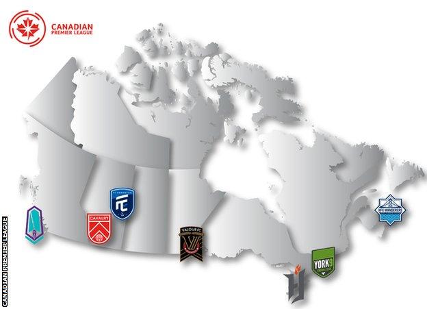 Canadian Football League teams by City