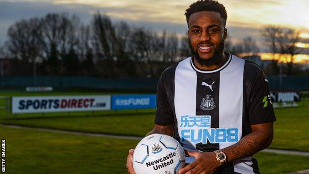 Danny Rose says he is keen to "repay" Newcastle manager Steve Bruce