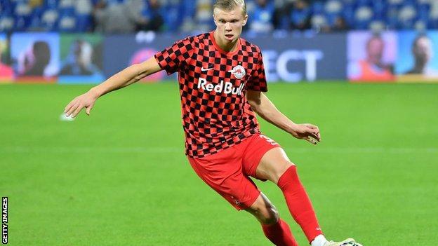 Erling Braut Haaland Borussia Dortmund Sign Striker From Red Bull Salzburg Bbc Sport