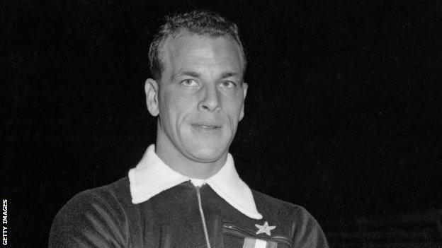 John Charles at Juventus in 1958