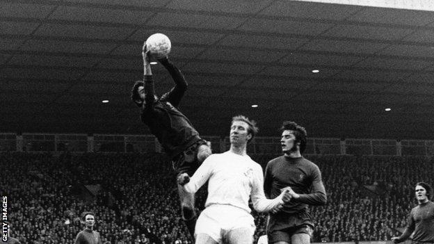 Jack Charlton remains Leeds' record appearance-maker with 773
