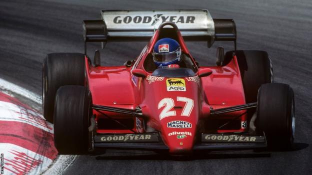 Патрик Тамбей, Ferrari 126C2B, Гран при на Канада, пистата Жил Вилньов, 12 юни 1983 г.