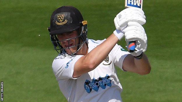 County Championship: Michael Burgess keeps Sussex hopes alive at Kent ...