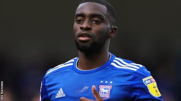 Kane Vincent-Young: Ipswich Town defender out for three months - BBC Sport