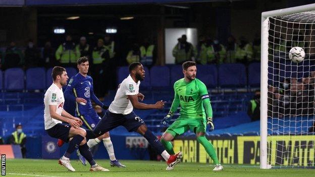 Chelsea 2-0 Tottenham Hotspur: Blues win Carabao Cup semi-final first leg thumbnail