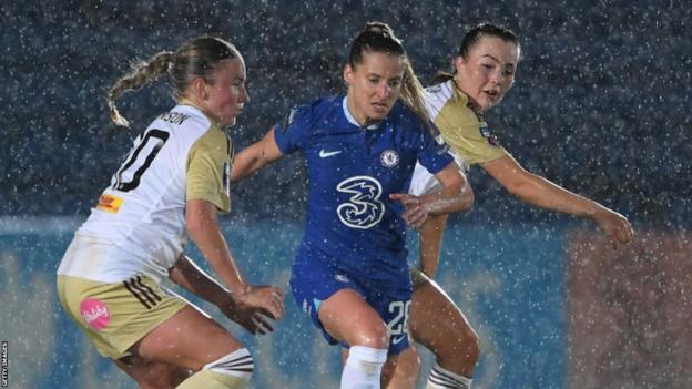 Chelsea v Leicester City in the WSL