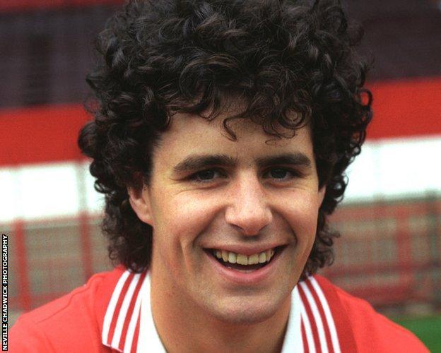 Steve Paterson during his Manchester United days