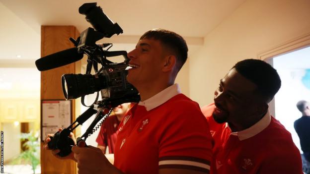Christ Tshiunza and Dafydd Jenkins are Exeter and Wales team-mates