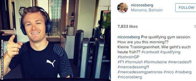 Nico Rosberg/Instagram