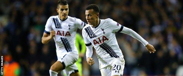 RSC Anderlecht 2-1 Tottenham Hotspur - BBC Sport