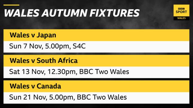 Wales fixtures