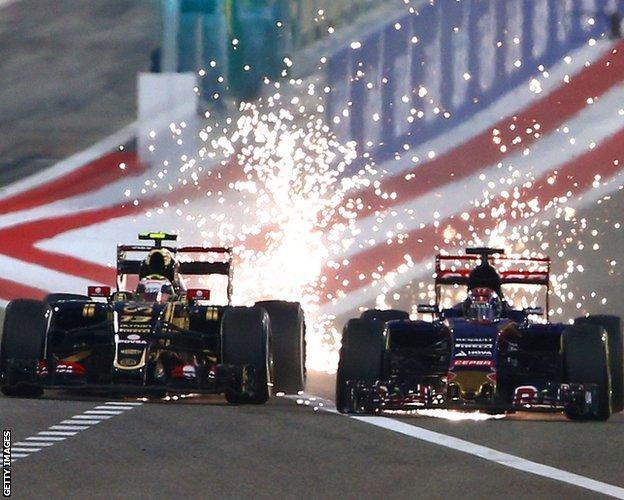 bahrain gp sparks