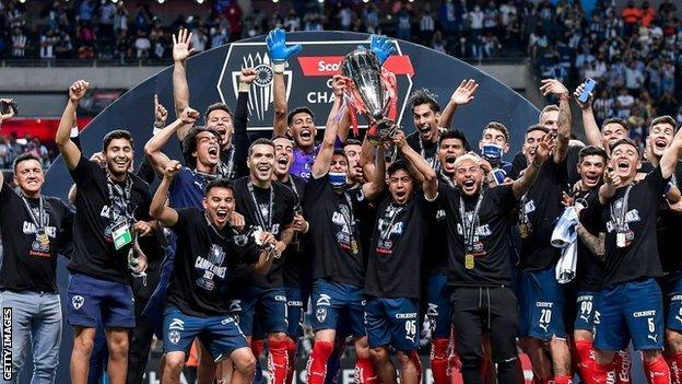 Monterrey beat Club America to win fifth Concacaf Champions League title -  BBC Sport