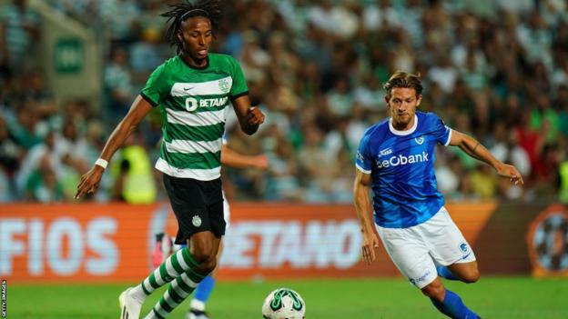 Youssef Chermiti: Everton close to agreeing deal to sign Sporting Lisbon  striker - BBC Sport