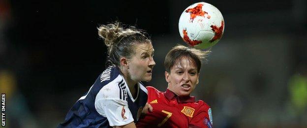 Kim Little targets Scotland return in April after knee